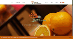 Desktop Screenshot of elpatiodelosnaranjos.com